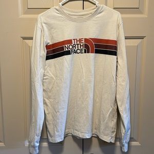 men’s north face long sleeve T-shirt